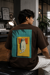 Chill Cat Oversized T-Shirt