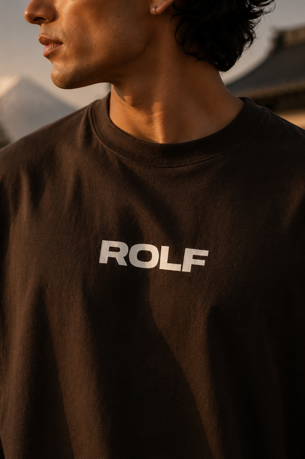 Tokyo Sunset Oversized T-Shirt