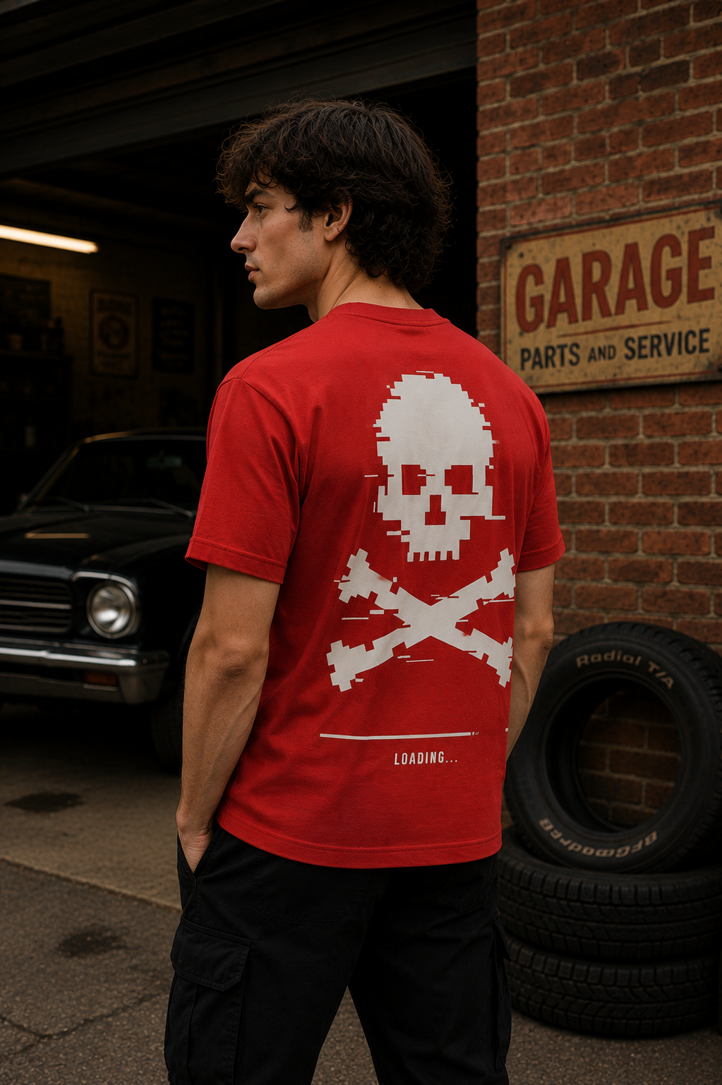 Warning Regular Fit T-Shirt
