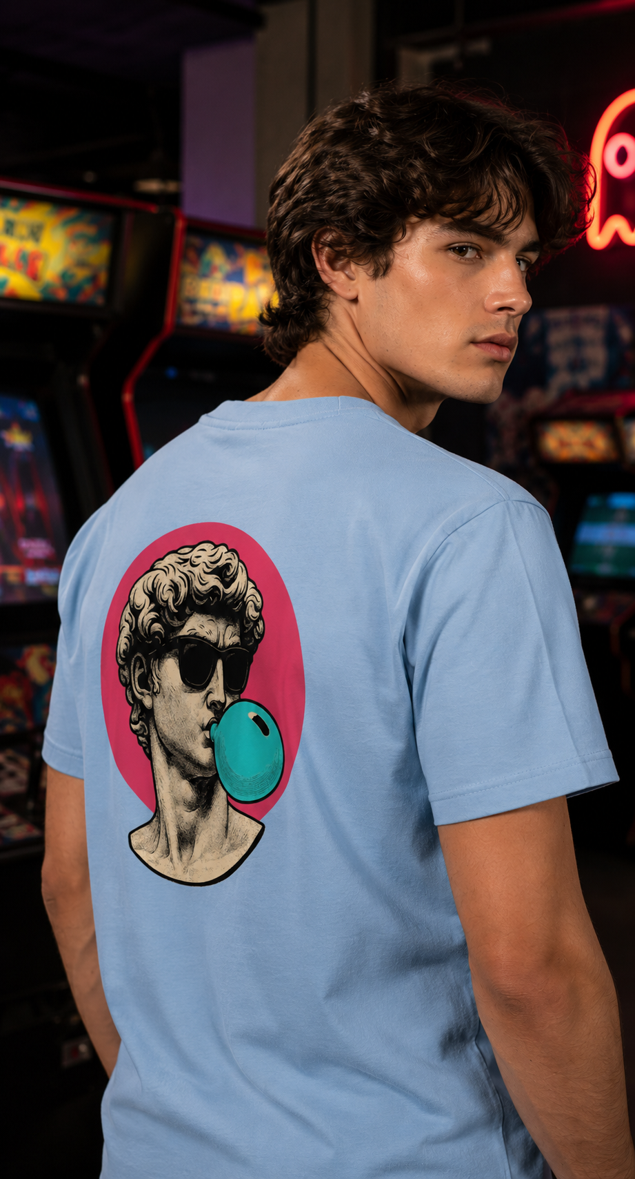 Bubble Gum Guy Regular Fit T-Shirt