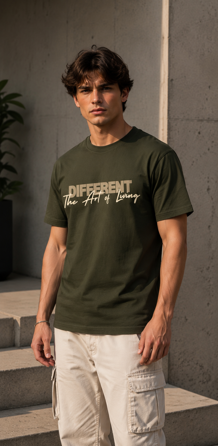 Different - The Art Of Living Regular Fit T-Shirt