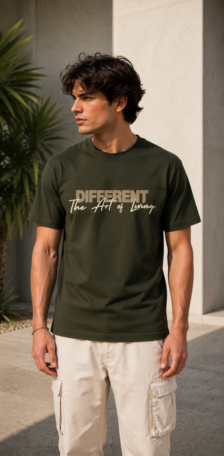 Different - The Art Of Living Regular Fit T-Shirt