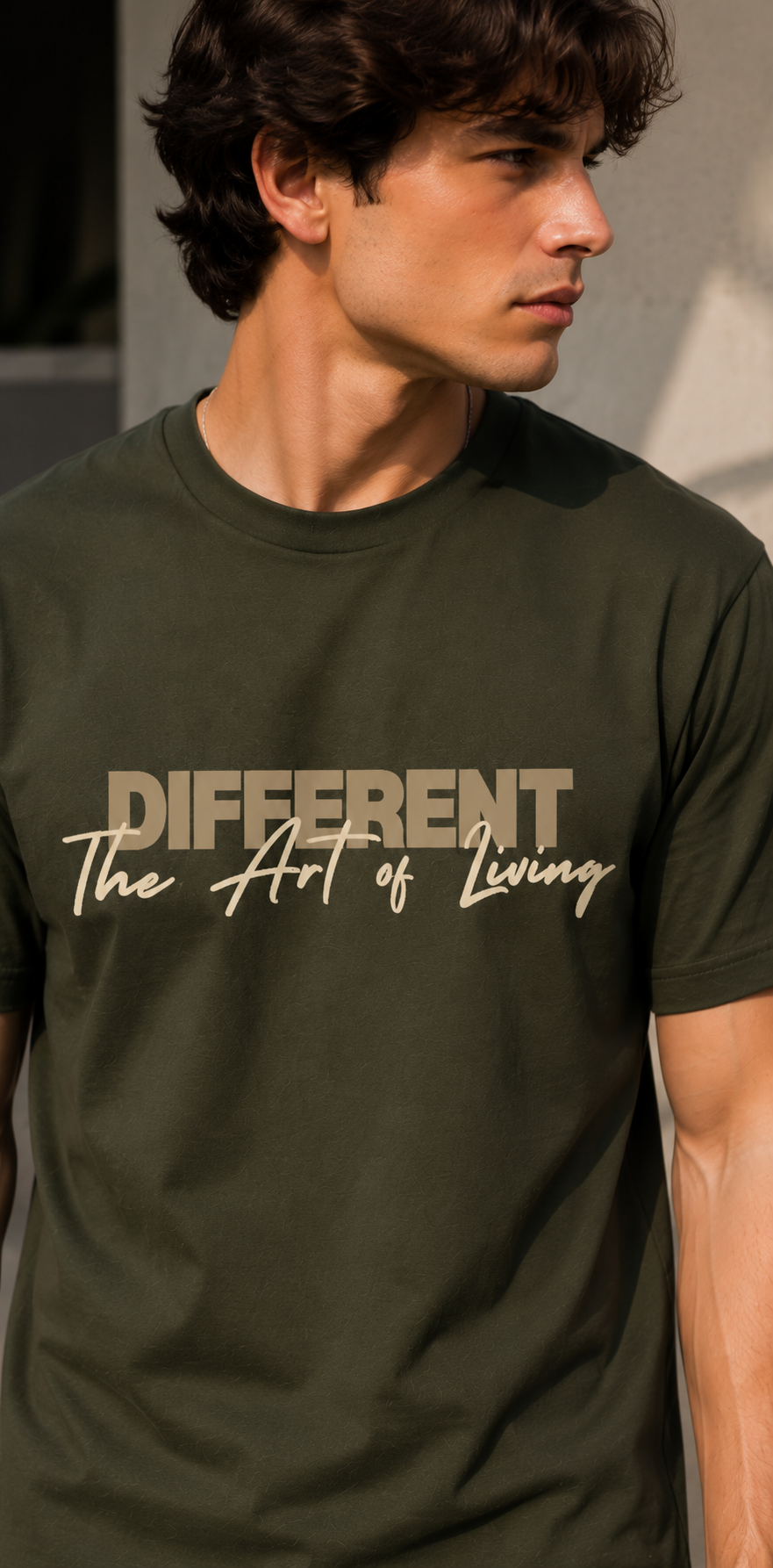 Different - The Art Of Living Regular Fit T-Shirt