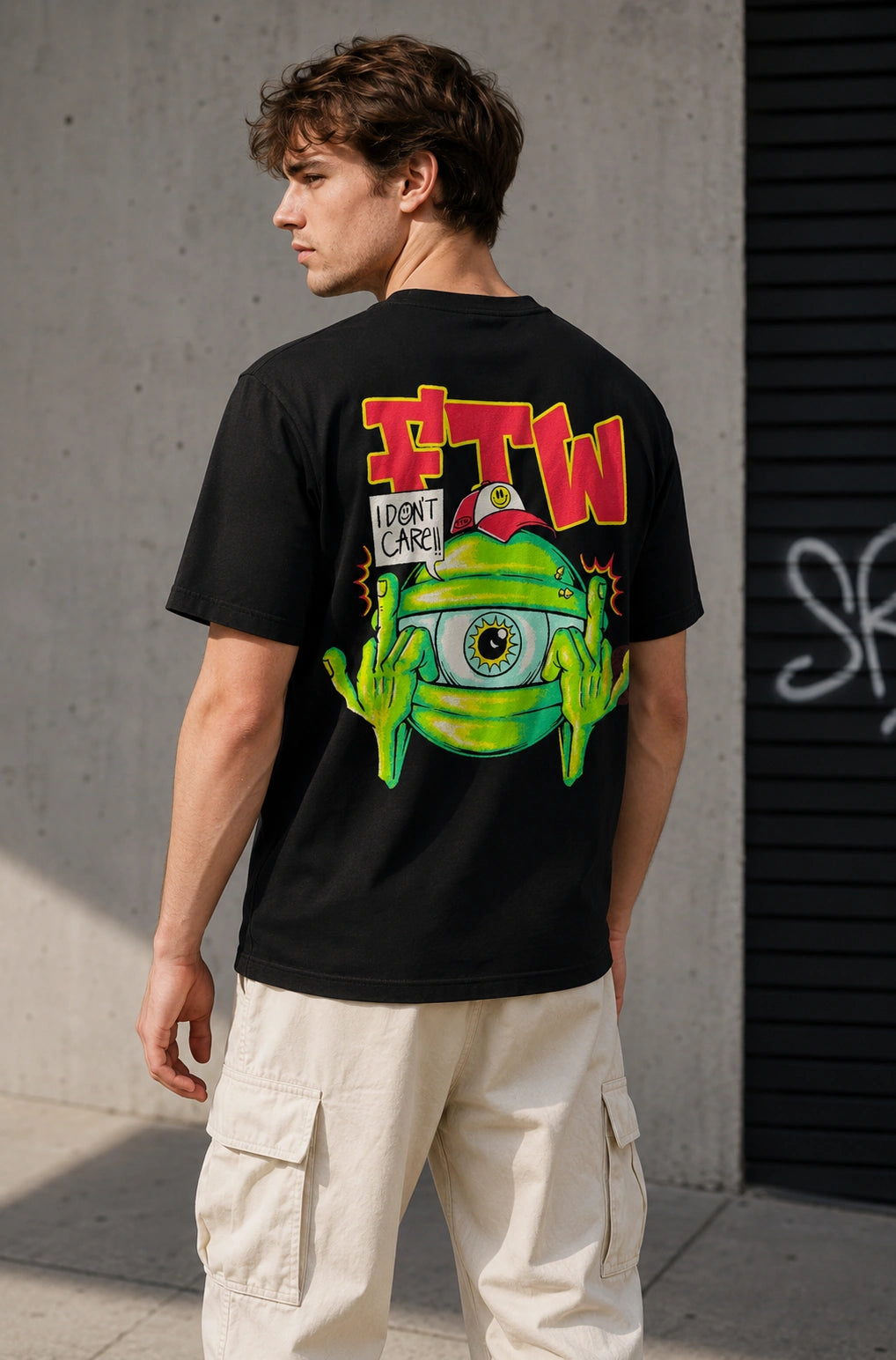 Chill Alien Regular Fit T-Shirt