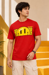 Smiley Regular Fit T-Shirts