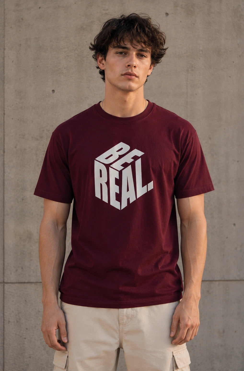 Be Real Regular Fit T-Shirt