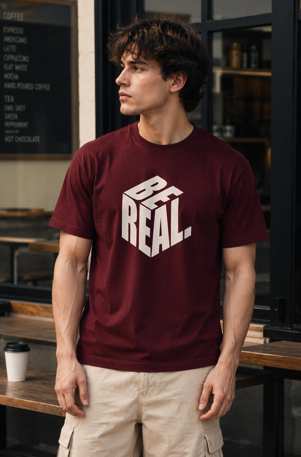 Be Real Regular Fit T-Shirt
