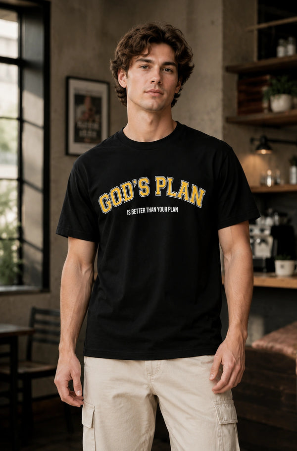 God's Plan Regular Fit T-Shirt