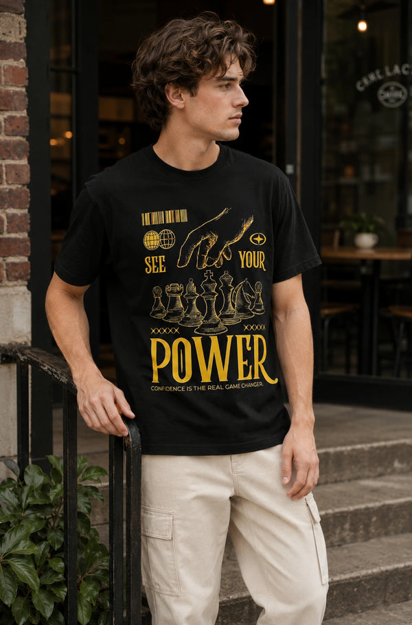 See Your Power Regular Fit T-Shirt