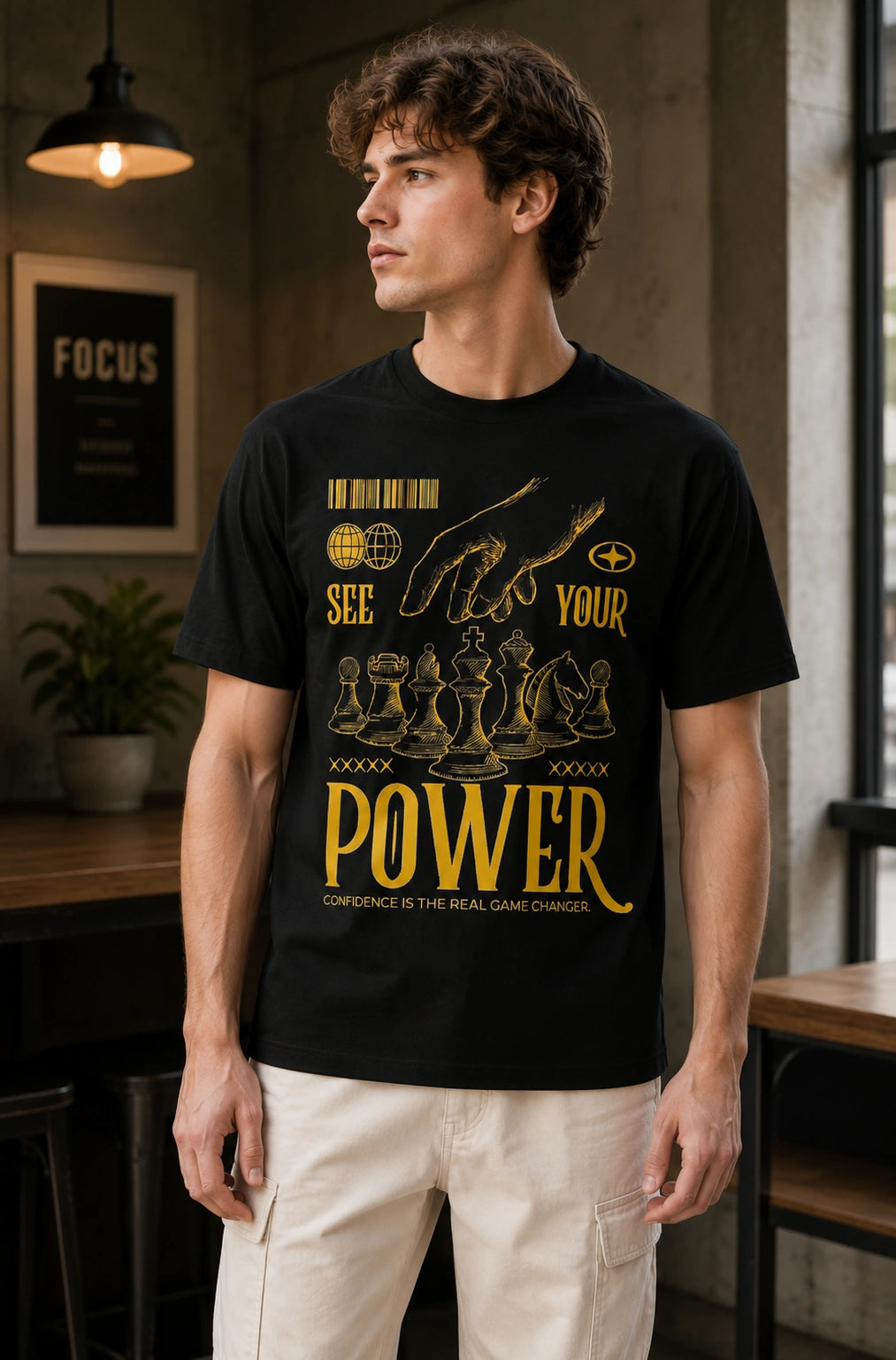 See Your Power Regular Fit T-Shirt