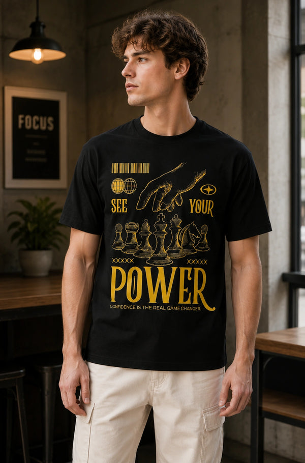See Your Power Regular Fit T-Shirt