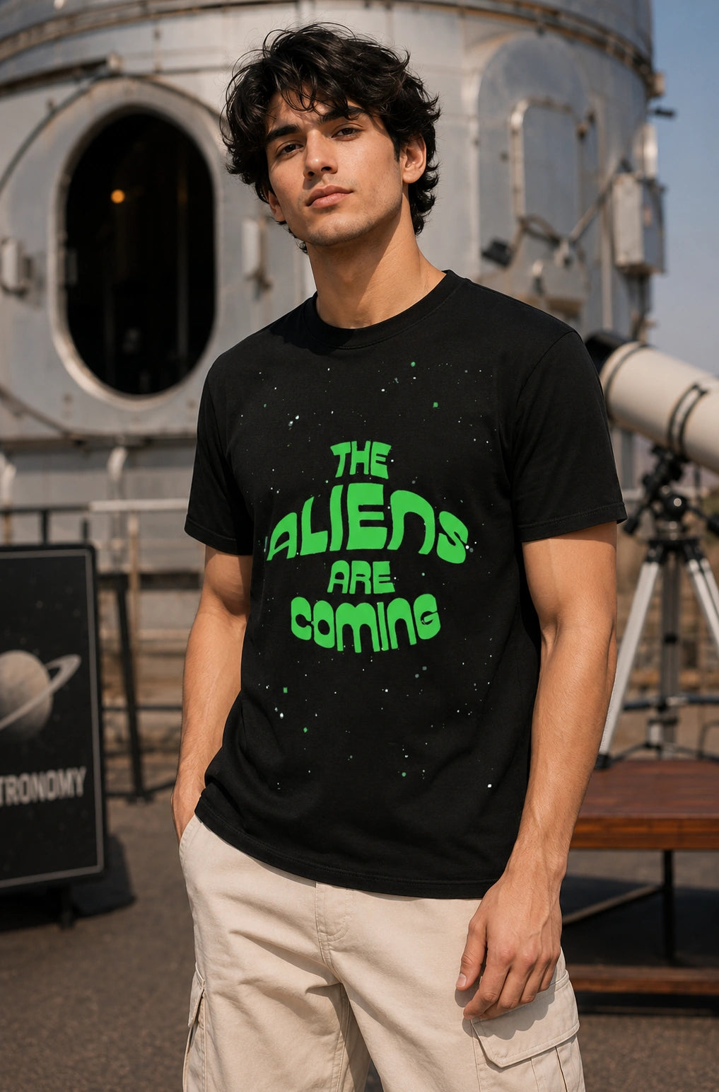 Aliens Incoming Regular Fit T-Shirt
