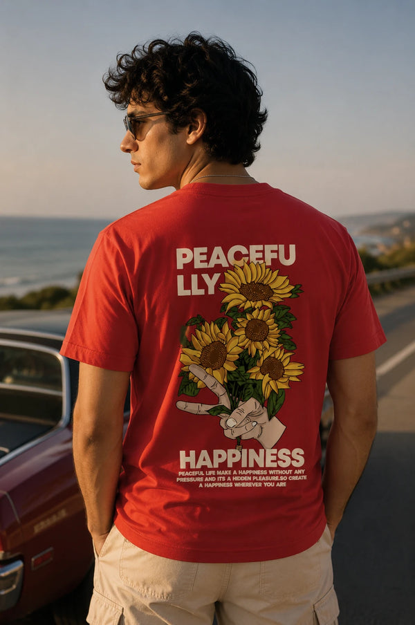 Peaceful Regular Fit T-Shirt