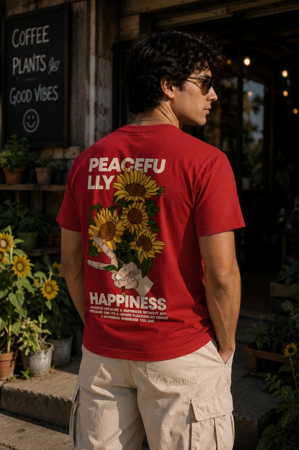 Peaceful Regular Fit T-Shirt