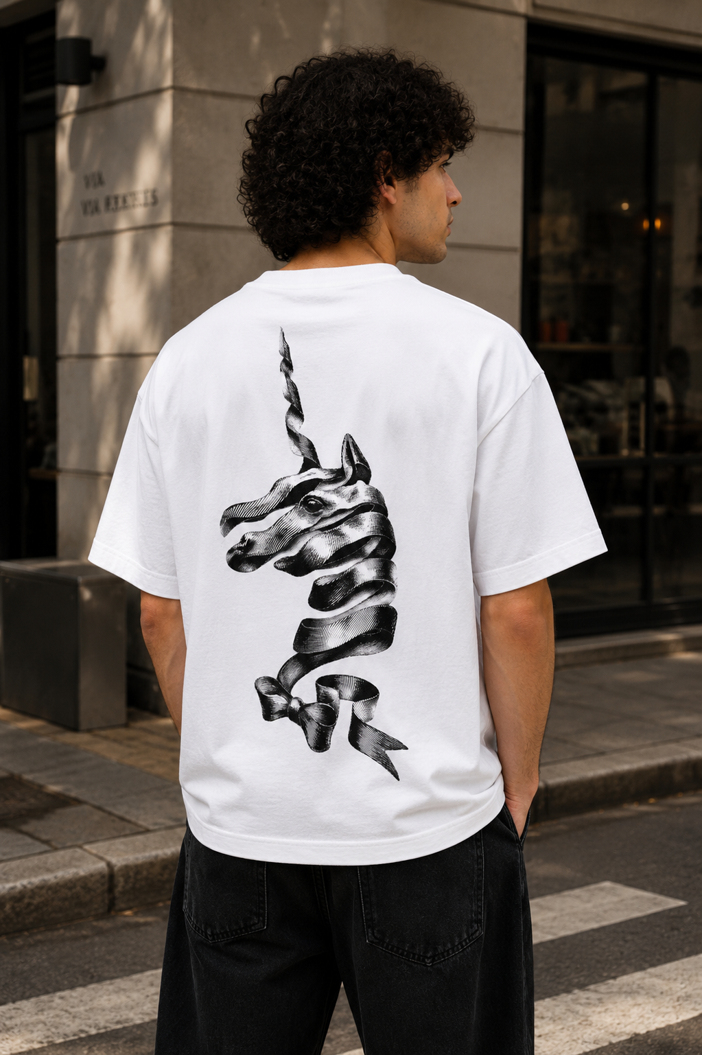 Zebra Oversized T-Shirt