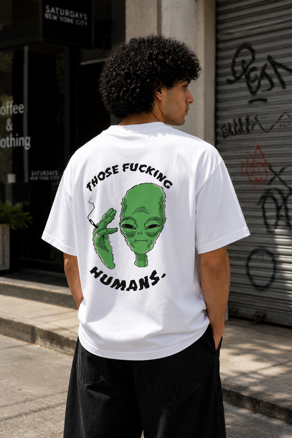 Those F*cking Humans Oversized T-Shirt