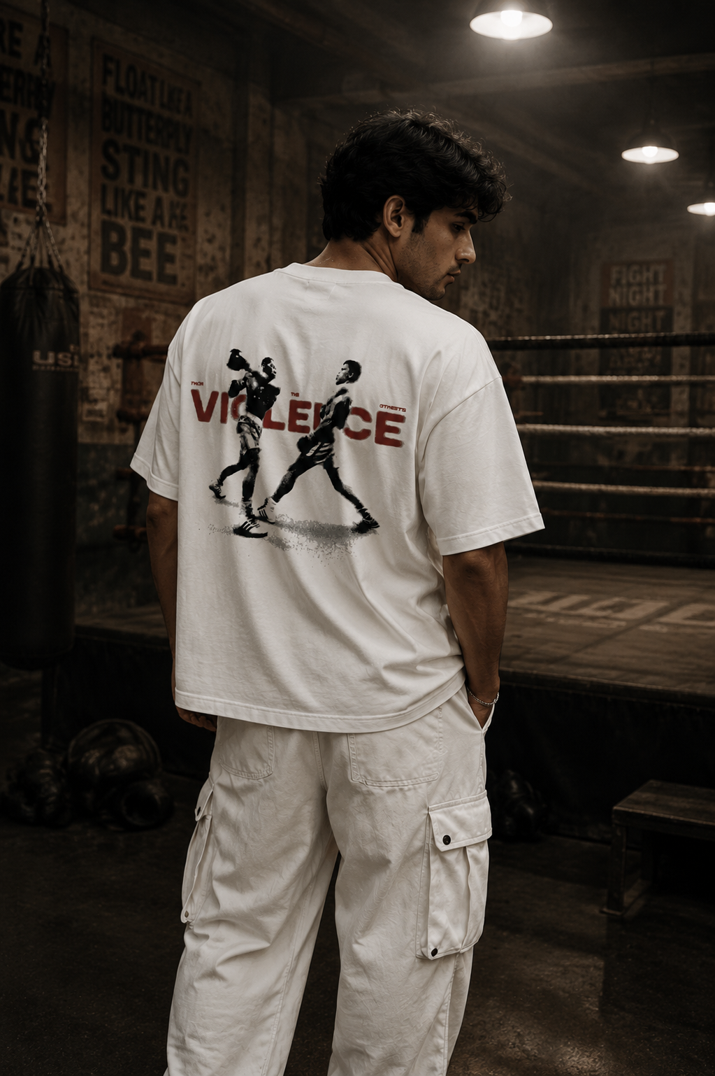 Violence Oversized T-Shirt