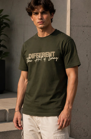 Different - The Art Of Living Regular Fit T-Shirt
