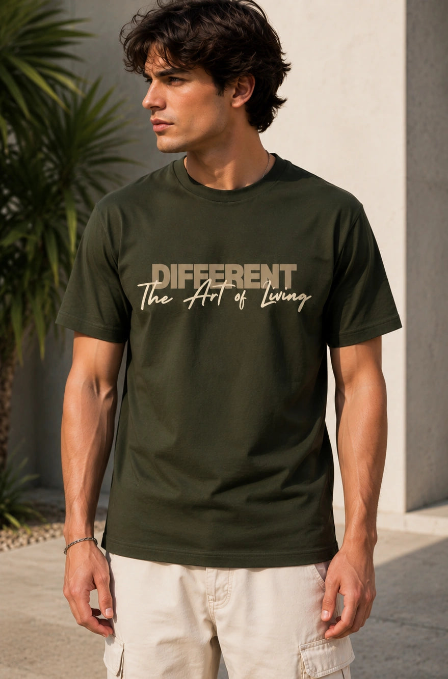 Different - The Art Of Living Regular Fit T-Shirt