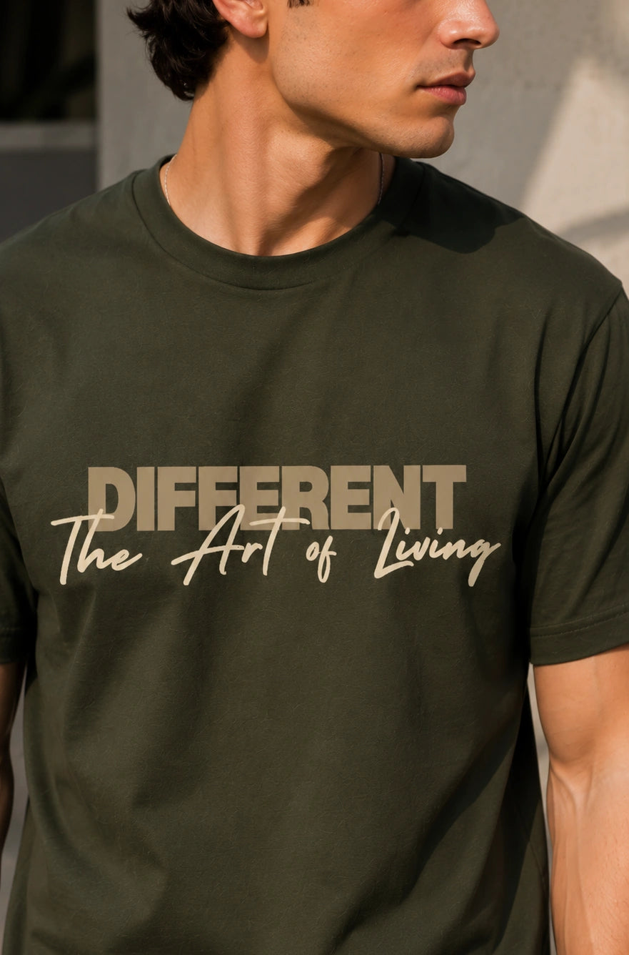 Different - The Art Of Living Regular Fit T-Shirt