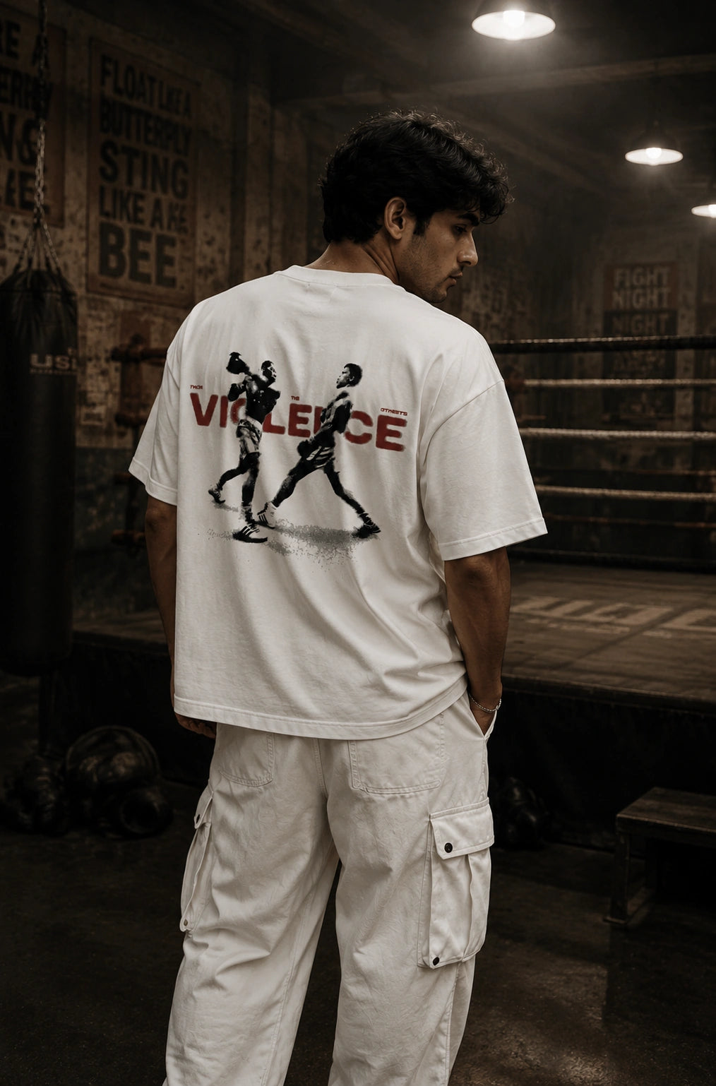 Violence Oversized T-Shirt