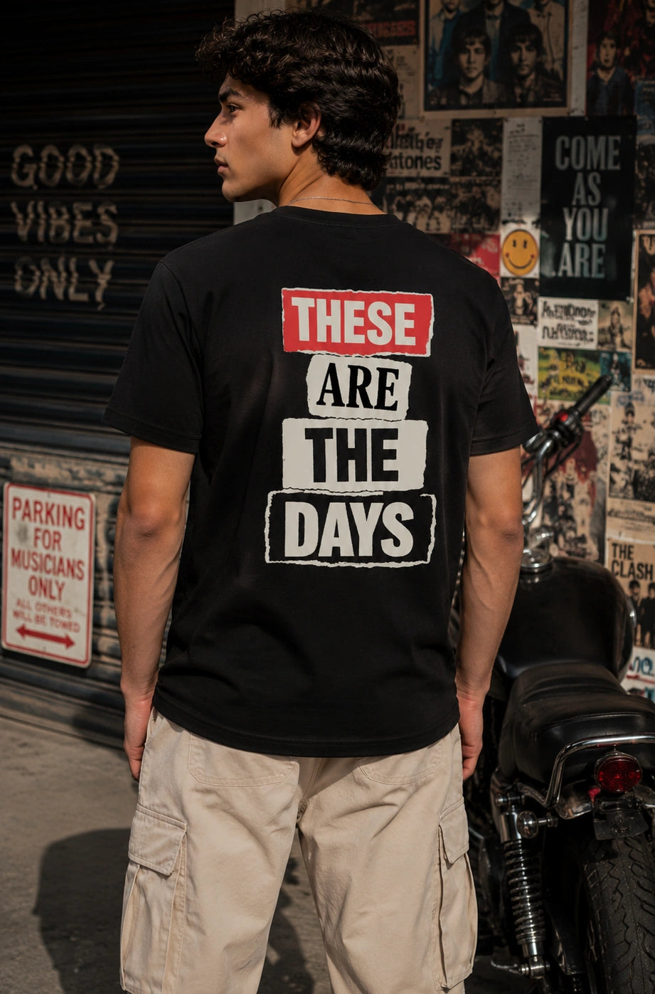 These Are The Days Regular Fit T-Shirt