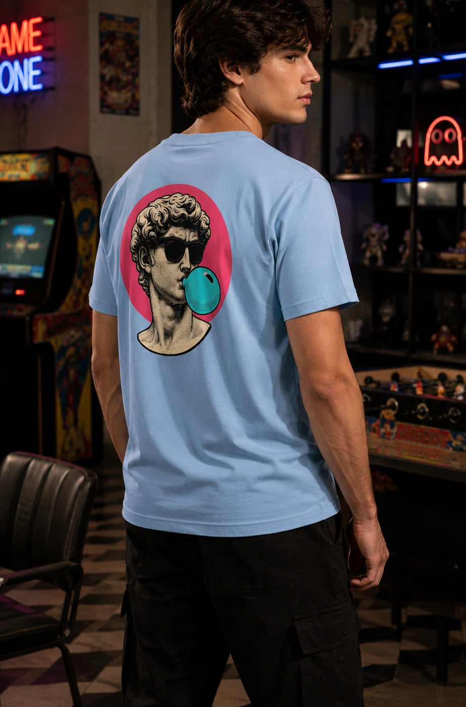 Bubble Gum Guy Regular Fit T-Shirt